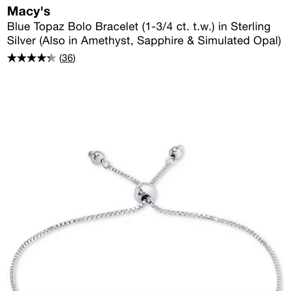 Sapphire bracelet - Picture 8 of 10